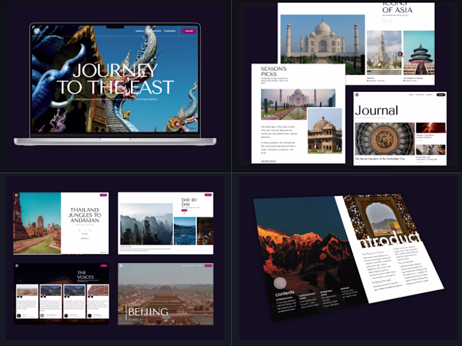 Eastward - A Luxury Travel Theme for Astro preview