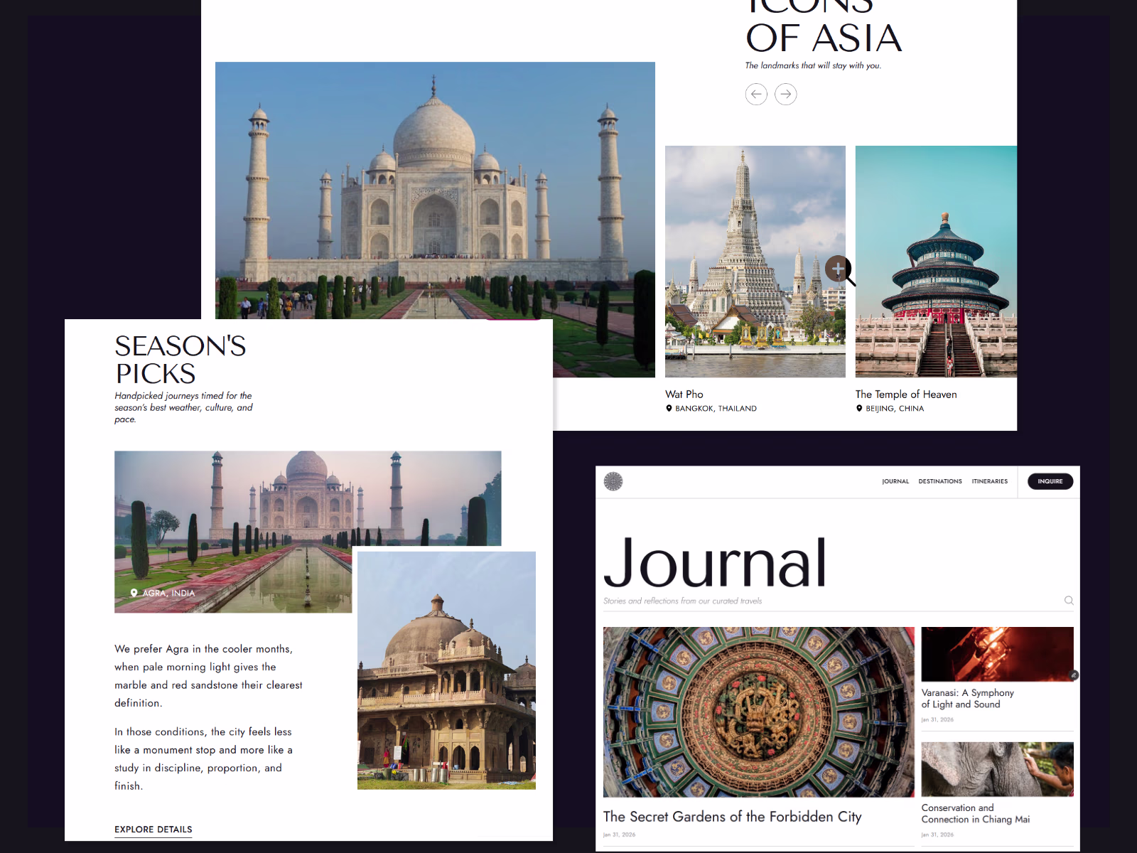 Eastward - A Luxury Travel Theme for Astro screenshot